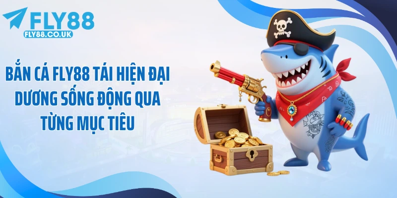 Bắn cá Fly88 tái hiện đại dương sống động qua từng mục tiêu