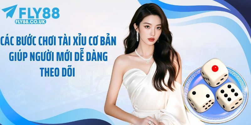 Các bước chơi tài xỉu cơ bản giúp người mới dễ dàng theo dõi 